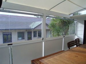 Verandah Curtains - Easiroll Roofing